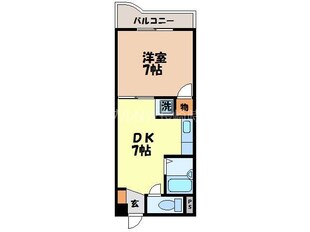 若葉町駅 徒歩15分 2階の物件間取画像